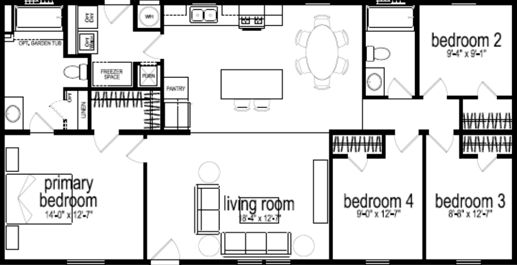 Community fremont 6223b floor plan home features