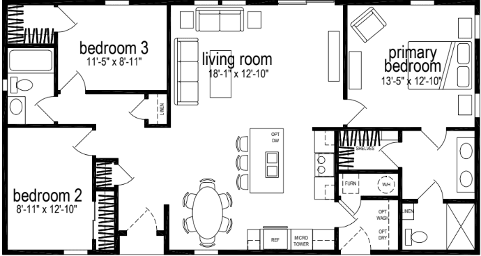 Gs jordan floor plan home features