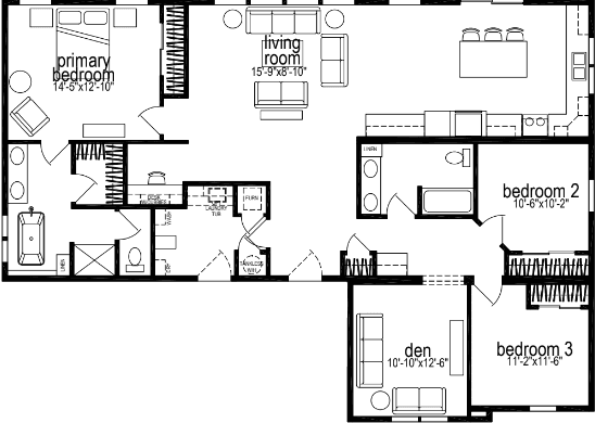 Gs barkley floor plan home features