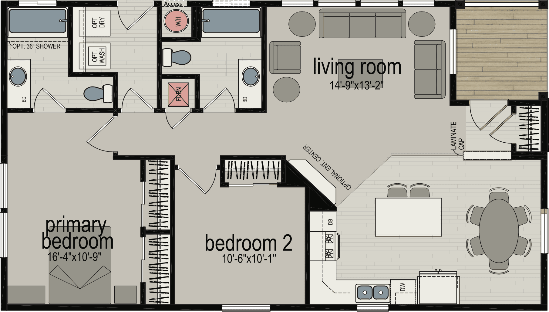 Lido floor plan cropped home features