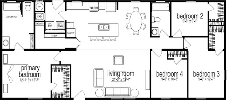 Community fremont 6242 floor plan home features